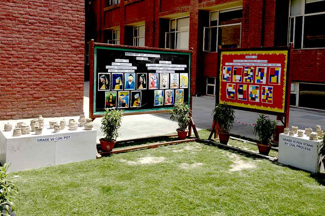 Middle Wing of The Khaitan School Celebrates World Art Day with a Vibrant Week of Creativity