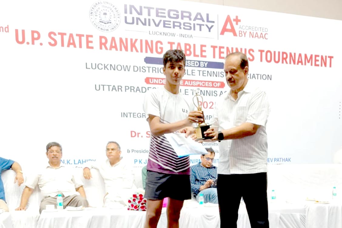 Garv Singla Shines at the 2nd U.P. State Ranking Table Tennis Tournament 2025