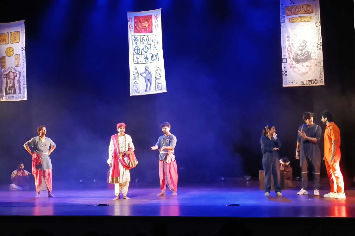 Grade 6 Students Travel Back in Time with “Threads of Time: The Story of Us”