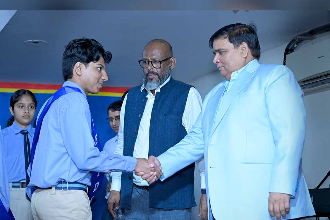 The Khaitan School Hosts Investiture Ceremony 2025–26: A Salute to Student Leadership