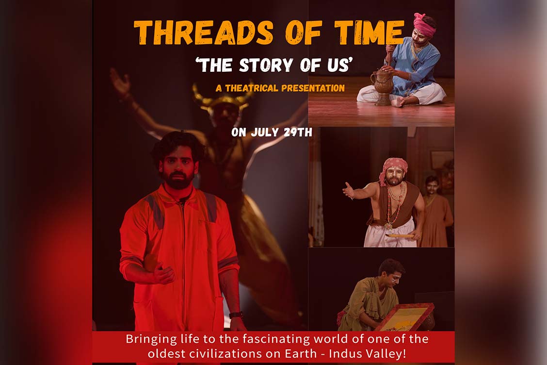 Grade 6 Students Travel Back in Time with “Threads of Time: The Story of Us”