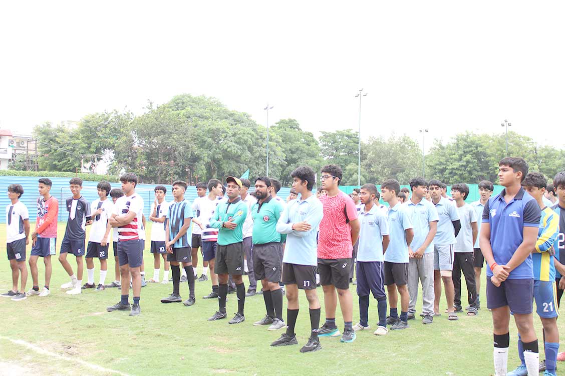 The Khaitan School Hosts Inter-School U-17 Boys Football Tournament