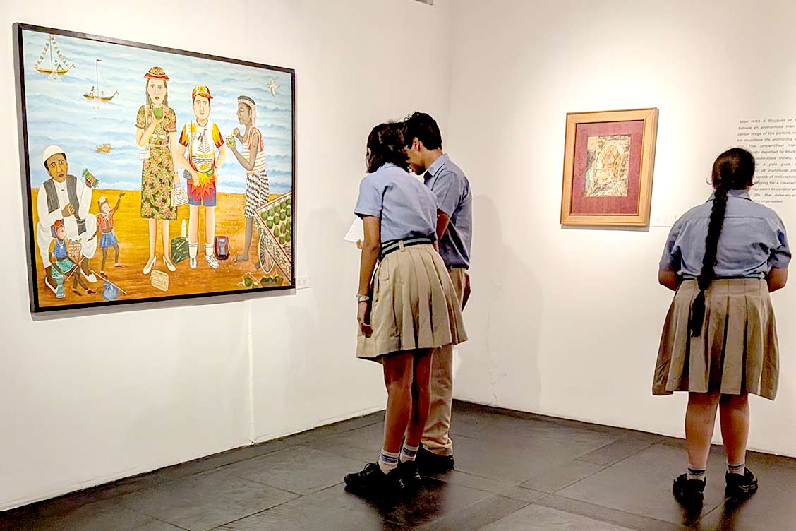 Exploring Art Beyond Classrooms: Fine Arts Students Visit National Gallery of Modern Art