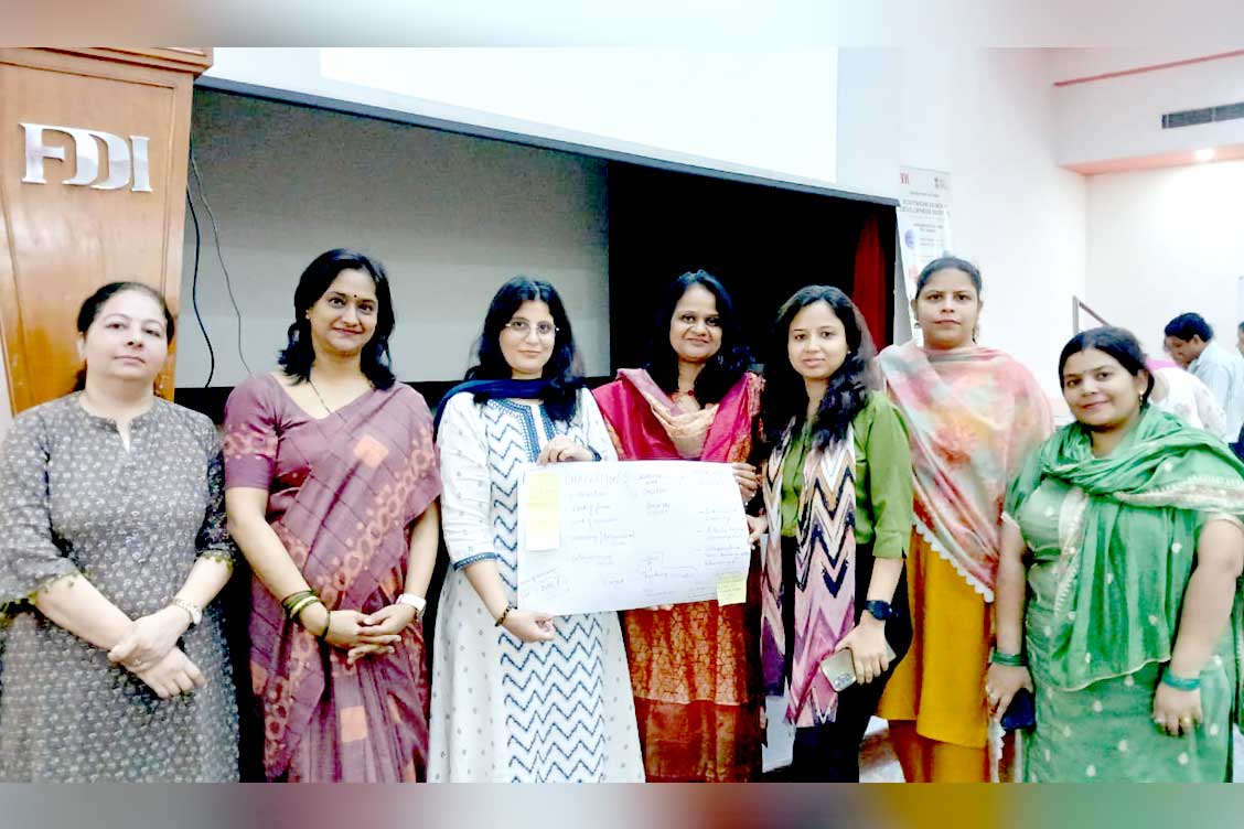 Empowering Educators through Innovation Design Skills One-Day Workshop at FDDI Noida attended by The Khaitan School