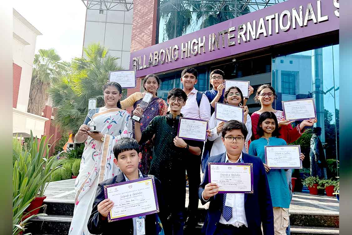 The Khaitan School Students Shine at BHISN MUN 2025 with Multiple Awards