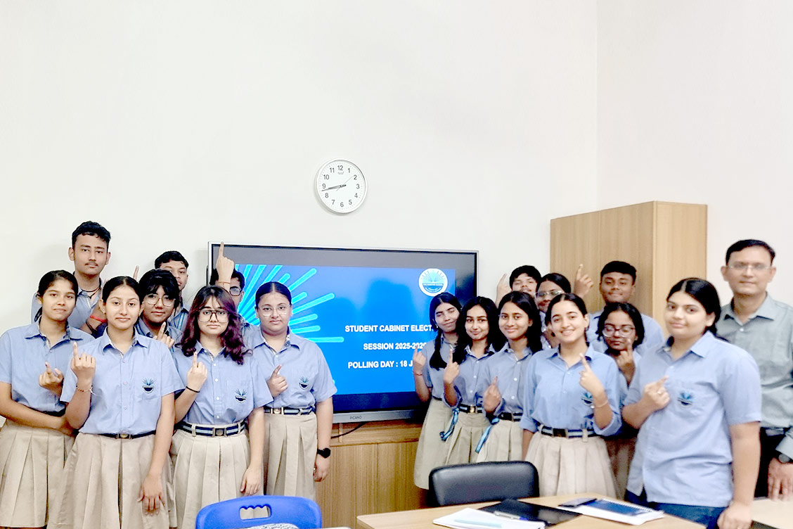 Democracy in Action: Student Cabinet Elections 2025–26 Held at The Khaitan School