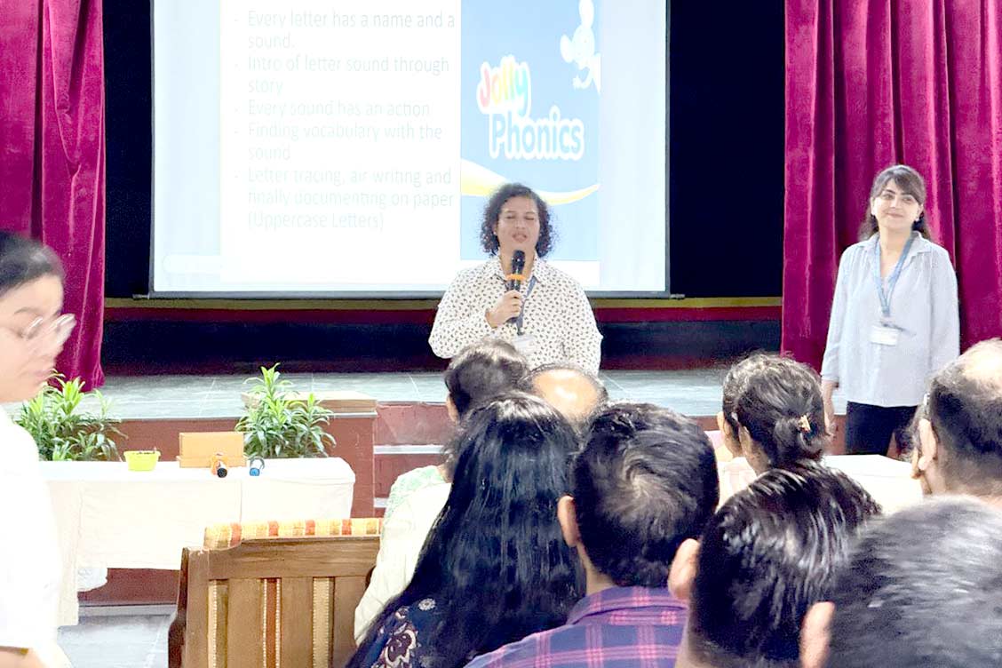 Building Strong Foundations Together: Jolly Phonics Workshop for Parents at The Khaitan School