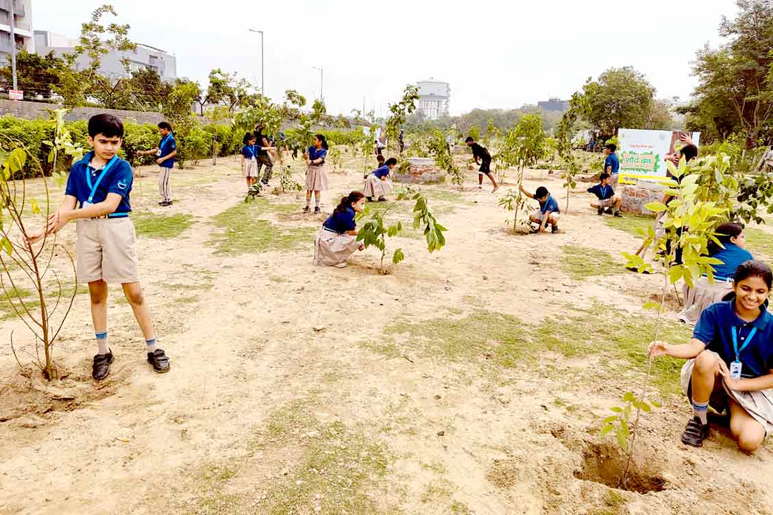 Planting the Seeds of Change: Van Mahotsav Celebrated with Zeal at The Khaitan School