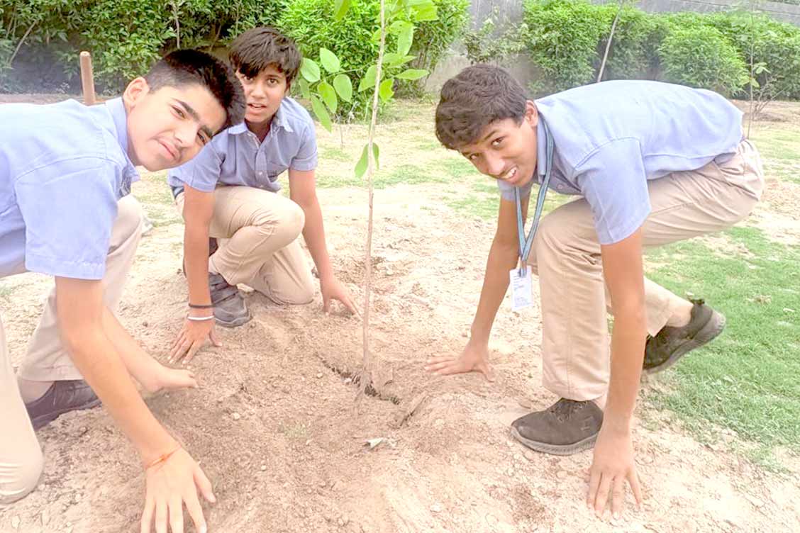Planting the Seeds of Change: Van Mahotsav Celebrated with Zeal at The Khaitan School